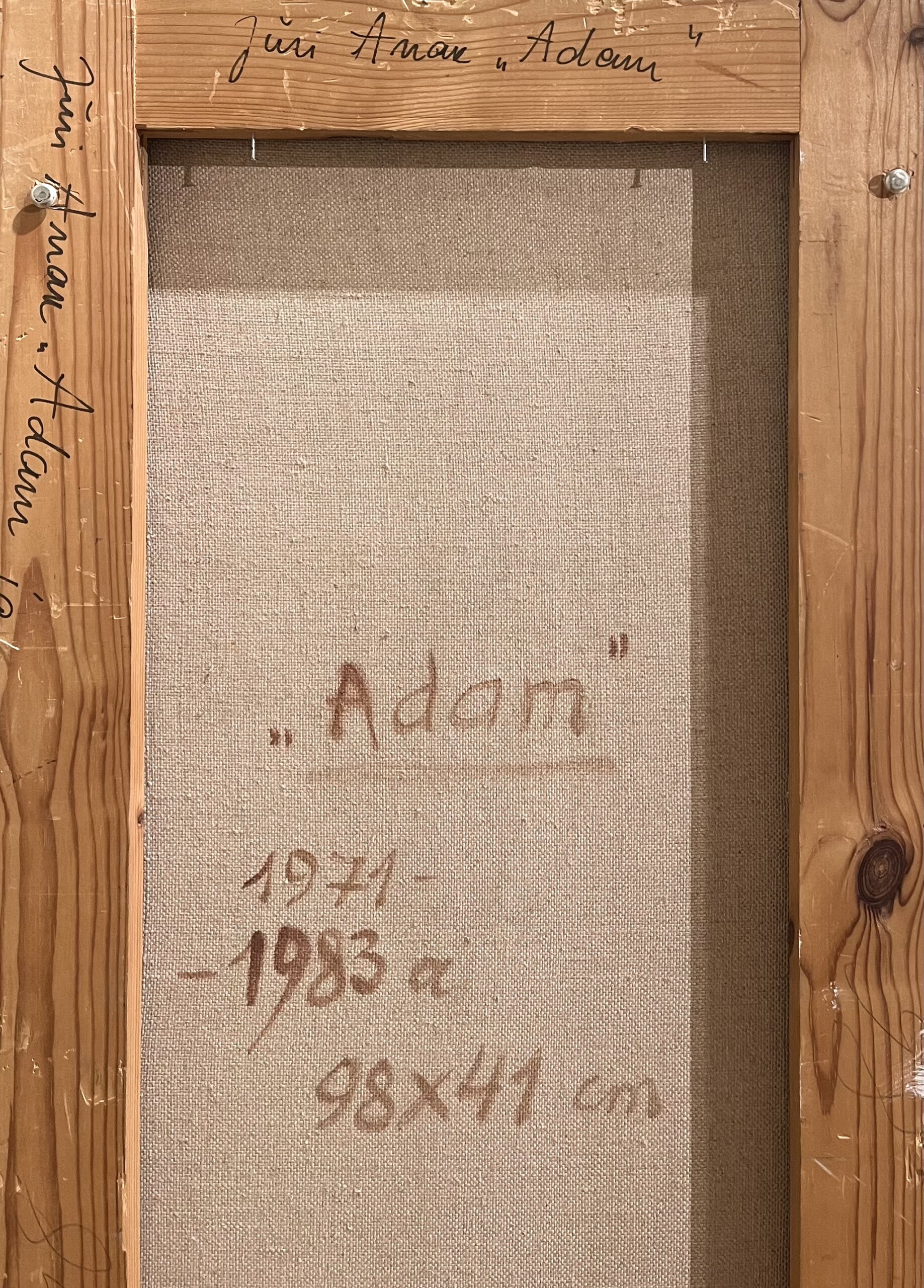 Jüri Arrak  “Adam”