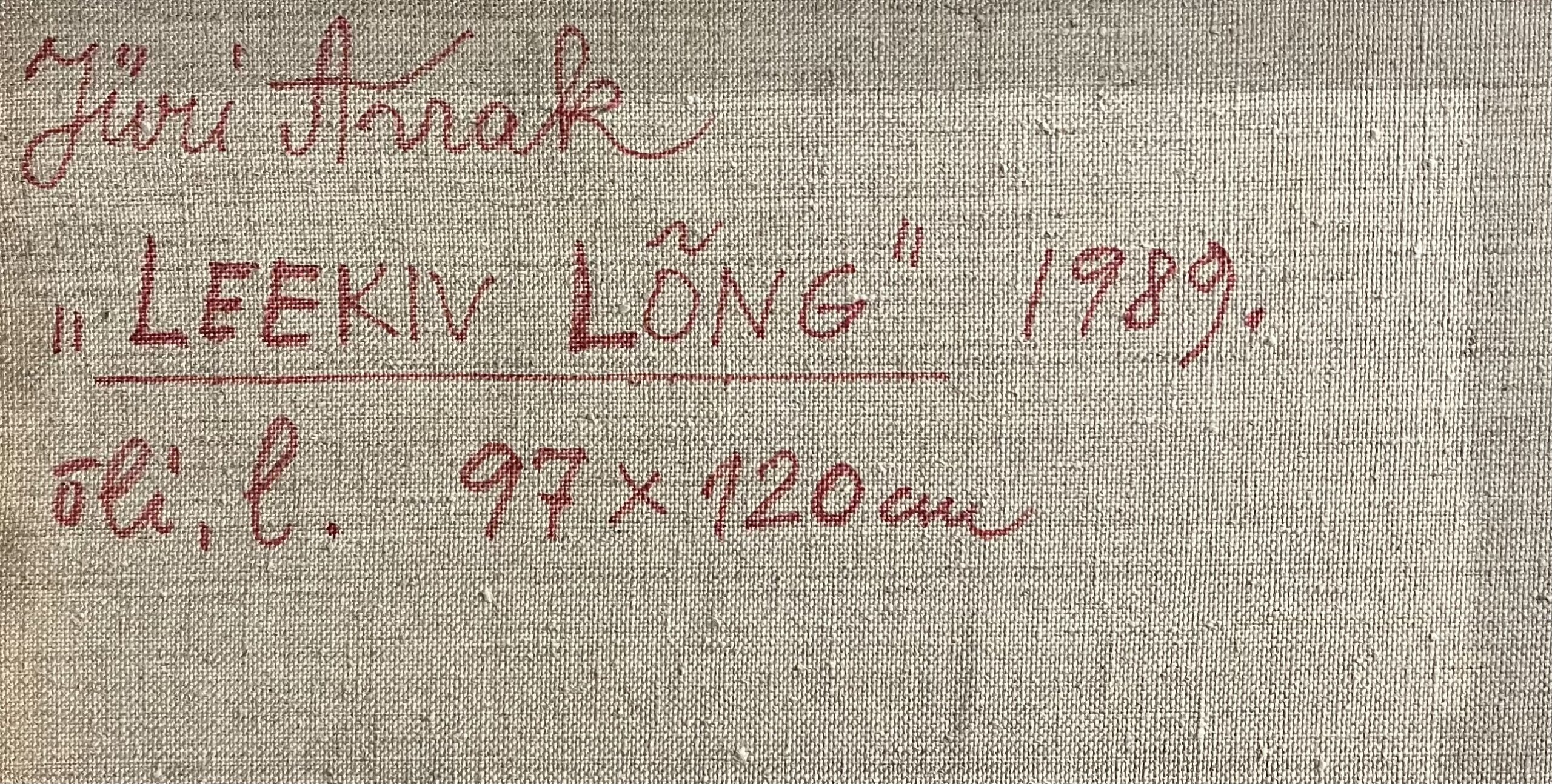 Jüri Arrak “Leekiv lõng”