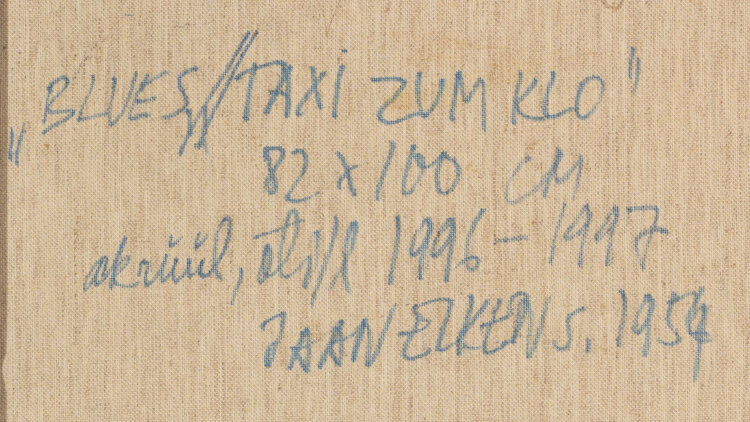 Jaan Elken “Blues/TAXI ZUM KLO”