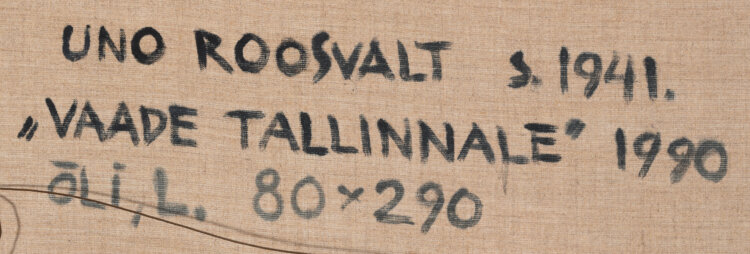 Uno Roosvalt “Vaade Tallinnale”