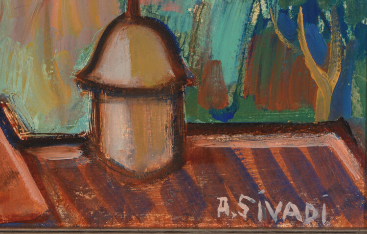 Ardo Sivadi “Tallinna katused”, 1960ndad.