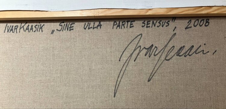 Ivar Kaasik “Sine ulla parte sensus”