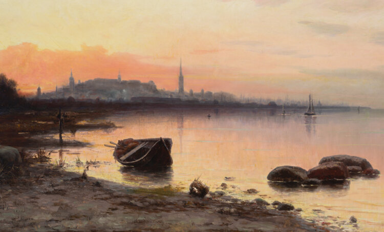 Alexandrine von Wistinghausen “Tallinn õhtuvalguses”