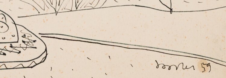 Ülo Sooster “Vaagen kadakatega”