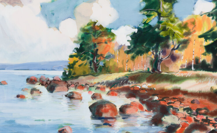 Richard Uutmaa “Sügisene rand”