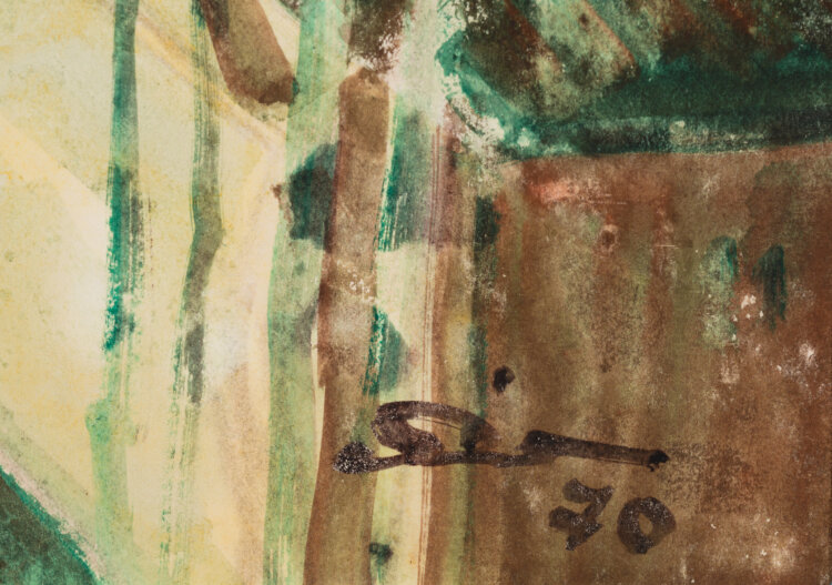 Aleksander Pilar “Toompea katused ja Toomkiriku barokk-kuppel”