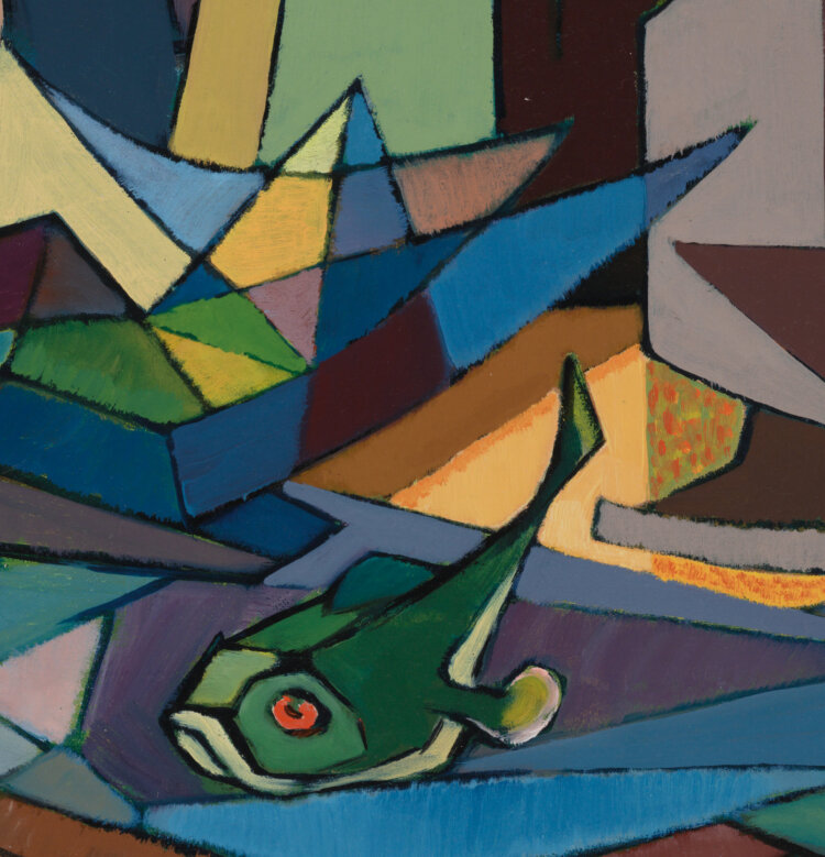 Lembit Nõmmeots “Natüürmort kalaga”