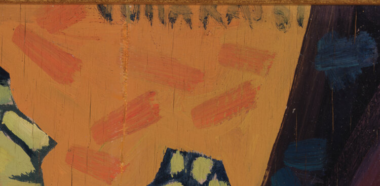 Valdur Ohakas “Akt bordoopunasel kangal”