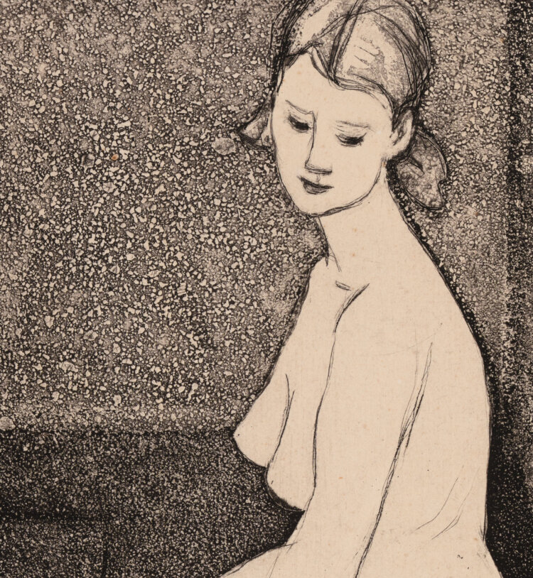 Aino Bach “Istuv akt”