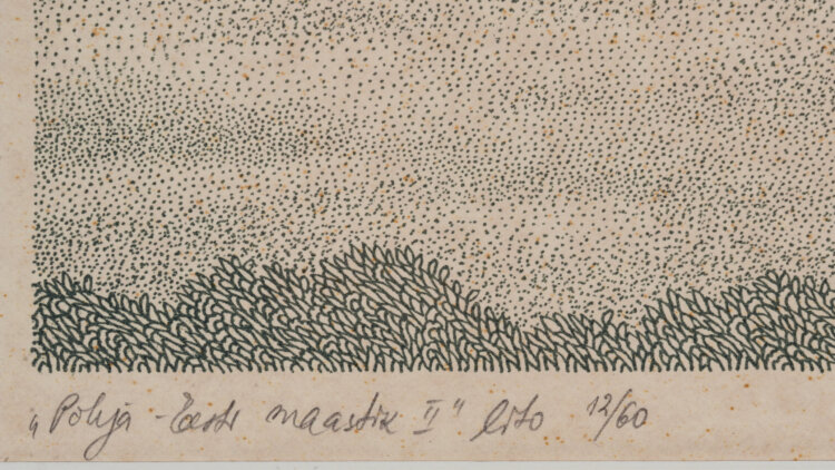 Mare Vint “Põhja-Eesti maastik II”