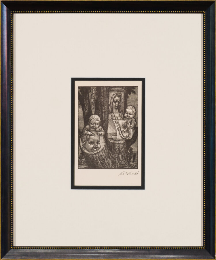 Eduard Wiiralt Puulõike sünd