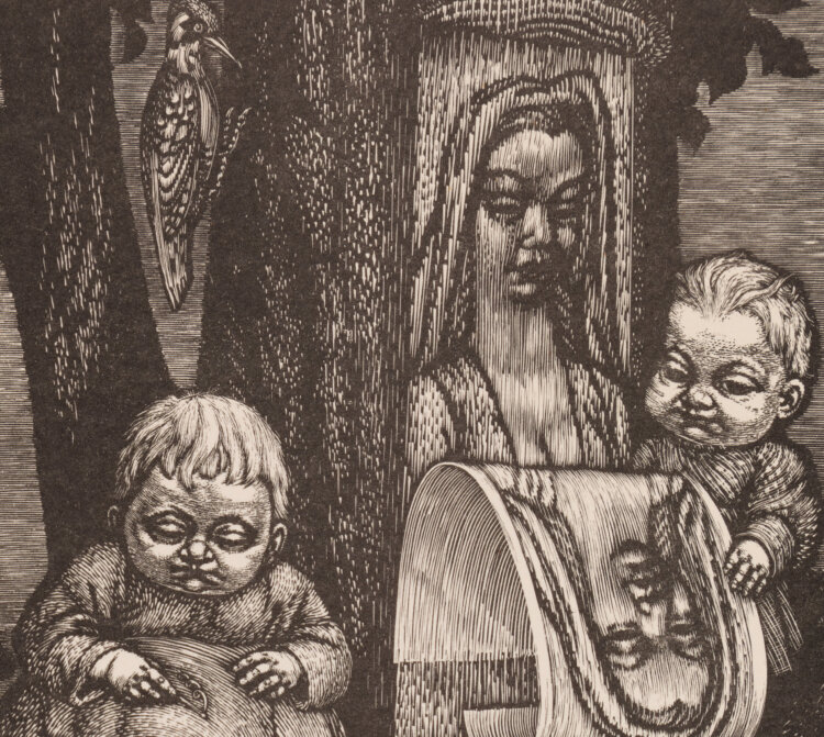 Eduard Wiiralt “Puulõike sünd”