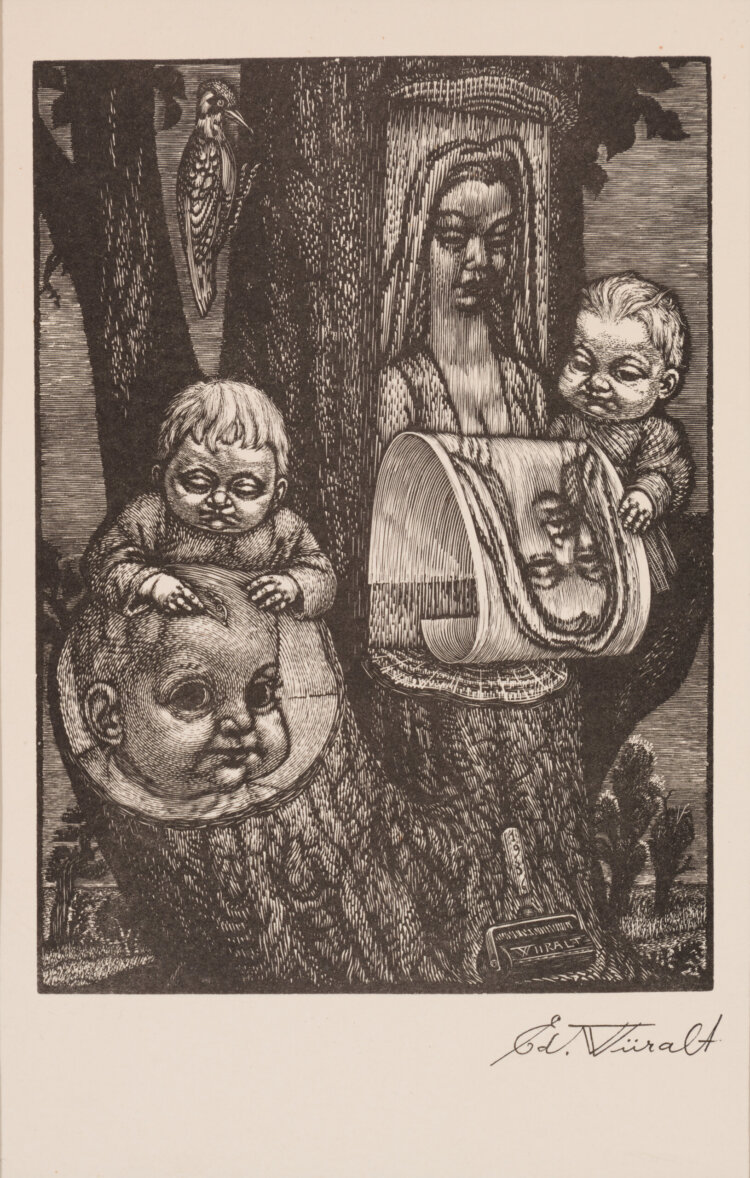 Eduard Wiiralt Puulõike sünd