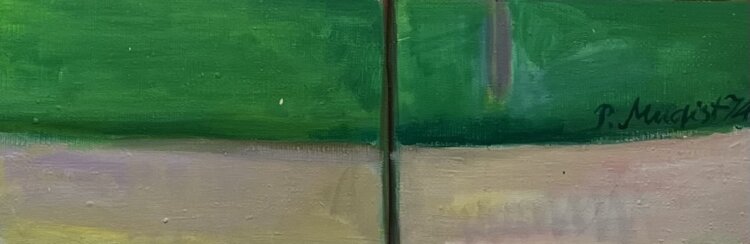 Peeter Mudist “Vaade Paldiski haigla aknast”