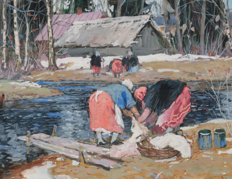 Andrei Jegorov “Hommik jõe ääres”