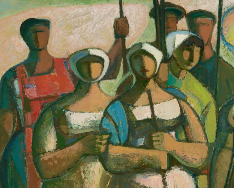 Lepo Mikko triptühhon “Inimesed ja maa”