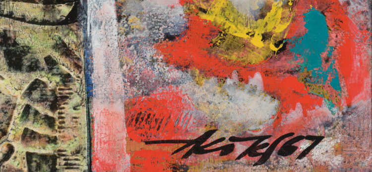 Endel Kõks “Kompositsioon tumesinise munaga”