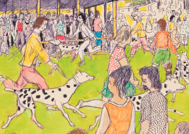 Endel Kõks “Koertenäitusel”