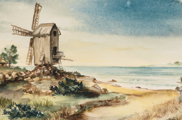 Arville Puström-Uus “Rannamaastik tuulikuga”