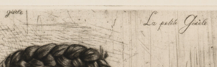 Eduard Wiiralt “Väike Gisèle” / “La petite Gisèle”