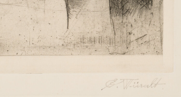 Eduard Wiiralt “Väike Gisèle” / “La petite Gisèle”