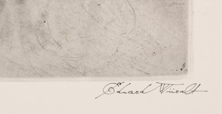 Eduard Wiiralt “Kunstnik Martin Baeri portree”