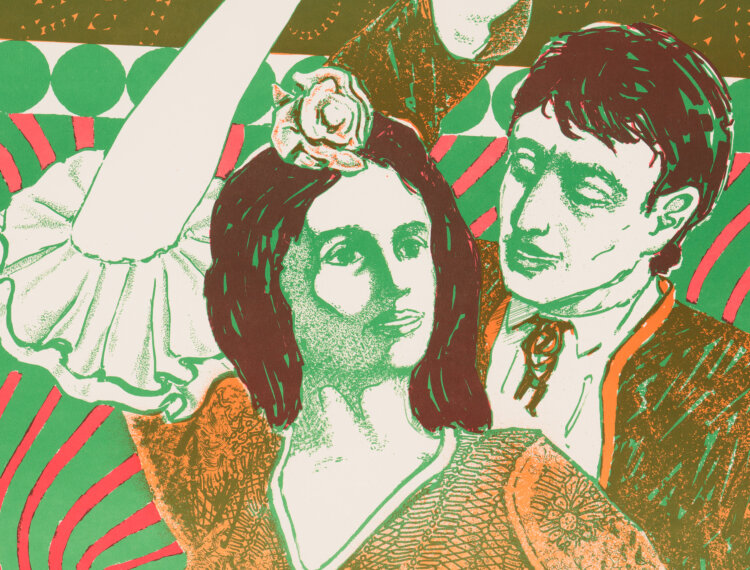 Endel Kõks “Flamenkotantsijad”