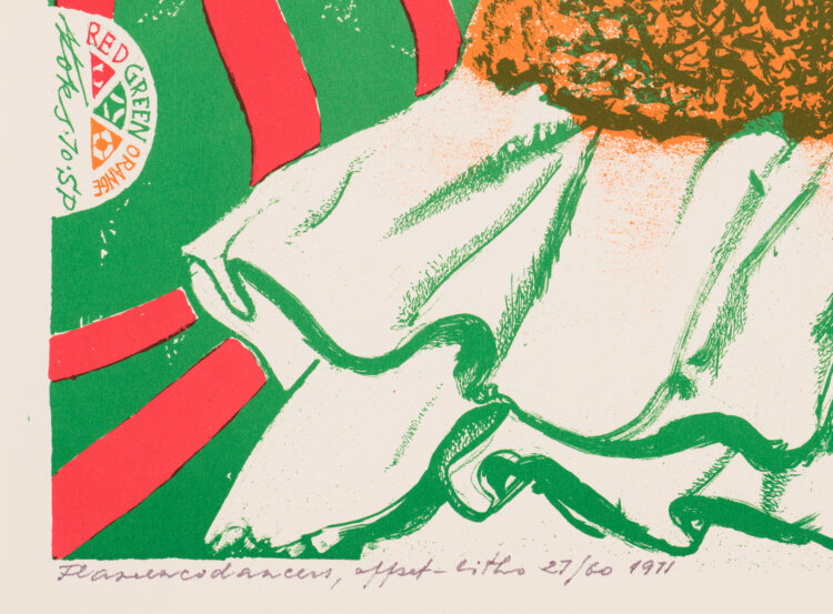 Endel Kõks “Flamenkotantsijad”