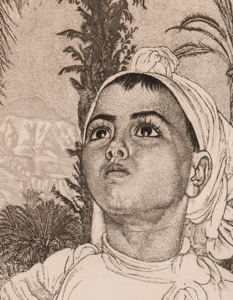 Eduard Wiiralt “Berberi tüdruk kaameliga”